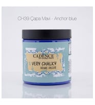 Cadence Very Chalky Home Decor Mobilya Boyası 500 ml. CH-39 ÇAPA MAVİ 