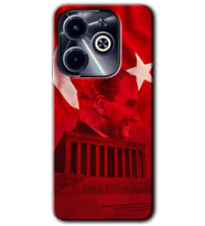 İnfinix Hot 40i Kılıf HD Desen Baskılı Kılıf - Anıtkabir Atatürk