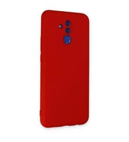 Huawei Mate 20 Lite Kılıf Nano İçi Kadife  - Kırmızı