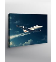 Kanvas Tablo Küçük Jet Uçağı