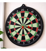 Duvara Asmalı Mıknatıslı Dart Oyunu 35 cm Güvenli ve Eğlenceli Hedef Oyunu (Karışık)