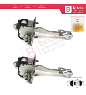 Peugeot 5008 MK1 3008 MK1 Citroen DS5 DS 5 9181Q1 İçin 2 EA Arka Sağ ve Sol Kapı Gergi Yayı
