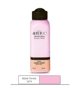 Artdeco Akrilik Boya 140Ml Bebek Pembe 3674