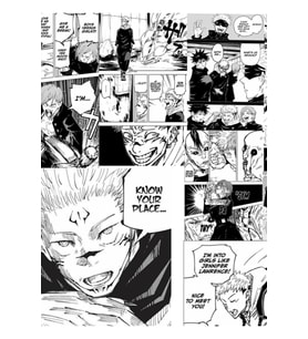 Jujutsu Kaisen Manga Paneli Tablo Ahşap Poster Dekoratif
