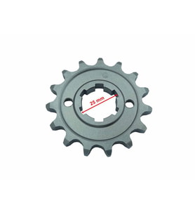 Atv Ön Dişli 428-15T İç 25 Mm 2 Delikli Öm
