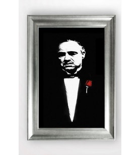 GÜMÜŞ ÇERÇEVELİ TABLO A1324