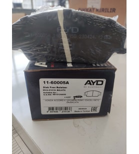 HYUNDAİ EXCEL 1990-1994 ÖN FREN BALATA TAKIMI 58101-1CA00