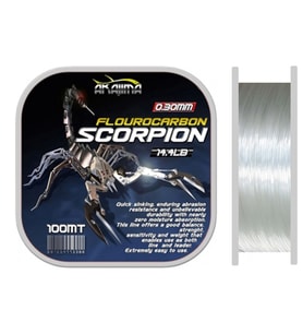 Scorpion Fluorocarbon Misina 100 mt 0.35 mm