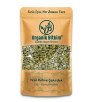 Organik Bitkim Yeşil Kahve Çekirdek Çiğ Tane 500 gr