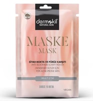 Dermokil Sivilce Ve Siyah Nokta Pürüz Karşıtı Kil Maskesi 15 Ml Vegan