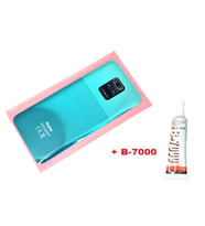 Xiaomi Redmi NOTE 9 PRO Arka Kapak Batarya Kapağı (LENSLİ CAM) (B-7000) YEŞİL