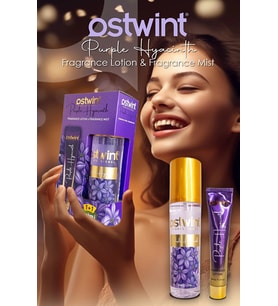 Fragrance Mist Purple Hyacinth 200 ml Body Lotion Set