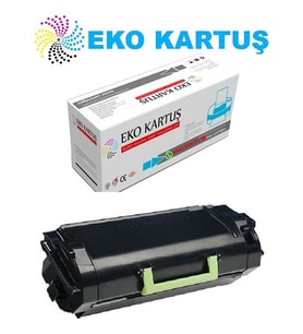 Eko Kartuş Lexmark MX810DTE MS711/811/52D5H00/MX711/811 Muadil Toner, (Siyah)