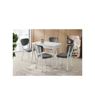 Rüya Elma MDF Mutfak Masası Sandalye Takımı 60x100