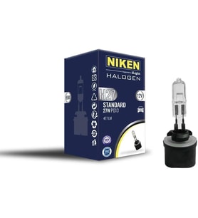 Ampul Nıken 12V H27 Düz Soket 27W Halojen(880 Pg13 Nkn 062 001 01 22