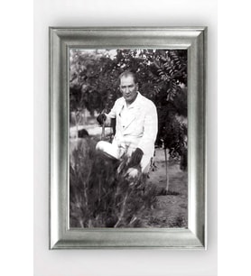 Gümüş Çerçeveli Atatürk Tablo cv702