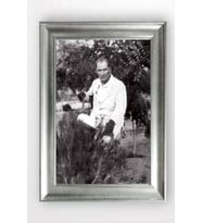Gümüş Çerçeveli Atatürk Tablo cv702
