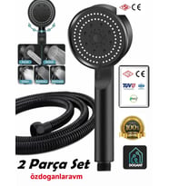 Banyo Duş Başlığı Hortumu Set