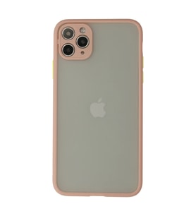 Apple iPhone 12 Pro Max Kılıf Montreal Silikon Kapak - Pembe