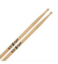 Promark TXSDJMW Jeff Moore İmza Bageti Hickory Wood Tip Amerikan Hickory Ağacı - Ahşap Uç - Mükemmel Denge