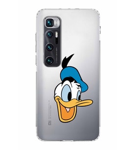 Xiaomi  Mi 10 Ultra  Kamera Korumalı Kapak Donald Duck Tasarımlı Şeffaf  Kılıf