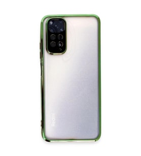 Note 11 Kılıf  Lensli  - Yeşil