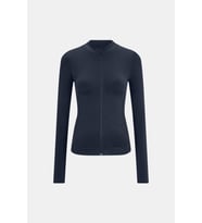 TALA Seamless Zip Up Spor Ceket - Siyah