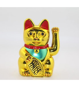 Northcity Pilli Sallanan Şans Kedisi - Maneki Neko Alk2933 Kapıya Şans Getiren Dekor