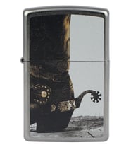 Zippo Çakmak Cowboy Boots Design