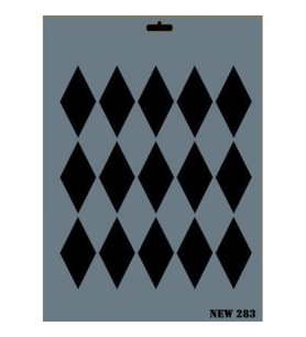 Rich New Seri N-283 Stencil 35x25 cm