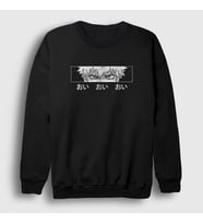 Presmono Unisex Siyah Bakugo Eyes Anime Boku No Hero Academia Sweatshirt 234327tt