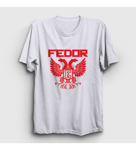 Presmono Unisex Beyaz Emperor V2 Ufc Mma Fedor Emelianenko T-Shirt 508303tt