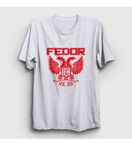 Presmono Unisex Beyaz Emperor V2 Ufc Mma Fedor Emelianenko T-Shirt 508303tt