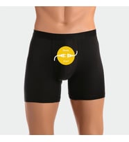 Ready-Start Hazır Başla Yazılı Erkek Man Boxer Hediye Boxer (Siyah)