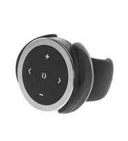 Kablosuz Bluetooth Medya Araç Direksiyon Uzaktan Kumanda Taşınabilir Müzik Çalar Gümüş