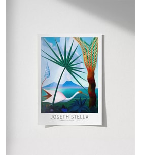 Çerçevesiz Poster Joseph Stella Neopolitan Song