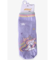 Katamino Kız Çocuk Soket Çorap Unicorn 1-2-9-10 Yaş, Lila