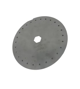 Güngör Havalı Mibzer Süpürge Ekim Krom Disk 304 Kalite-40x1.5