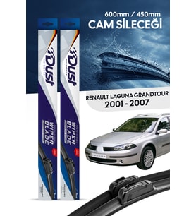 Renault Laguna Grandtour Silecek Takımı 2001-2007 Uyumlu 600MM/500MM