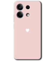 Redmi Note 13 Pro 5G Kılıf HD Desen Baskılı Kılıf - Sade Kalp