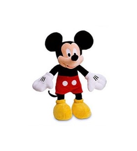 Oyuncakadresi Lisanslı Mickey Mouse Oyuncak Peluş 35 Cm (Çok Renkli)
