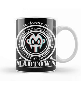 Madtown Logo Welcome Smaller Kupa Bardak Porselen