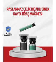 Saç Sakal Ense Paslanmaz Çelik T-Bıçak Vücut Tıraş Makinesi
