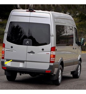 Mercedes Sprinter 2007-2016 Arka Tampon Sol Köşe Kaplaması A9068801071