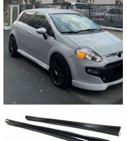 🚘 Fiat Punto Yan Marşpiyel (Plastik) – Dayanıklı ABS Malzeme, Sportif ve Şık Tasarım, Kolay Montaj (Standart)