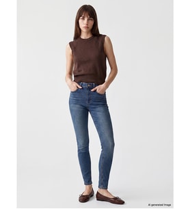 LCW Jeans İndigo Jüpiter Süper Skinny Fit Kadın Jean Pantolon