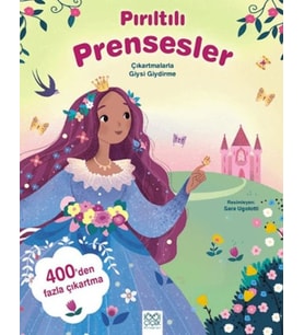 Pırıltılı Prensesler – Çıkartmalarla Giysi Giydirme