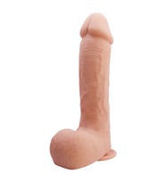 LilituShop 22,2 cm Realistik Vantuzlu Dildo Penis - Johnson