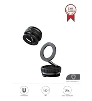 Torima JX-056 Siyah Manyetik 180 Derece Dönebilen ve Katlanabilir Telefon Tutucu