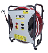 Seybomak Kanal Tıkalı Gider Açma Makinesi Jetflex Esnek Şaftlı